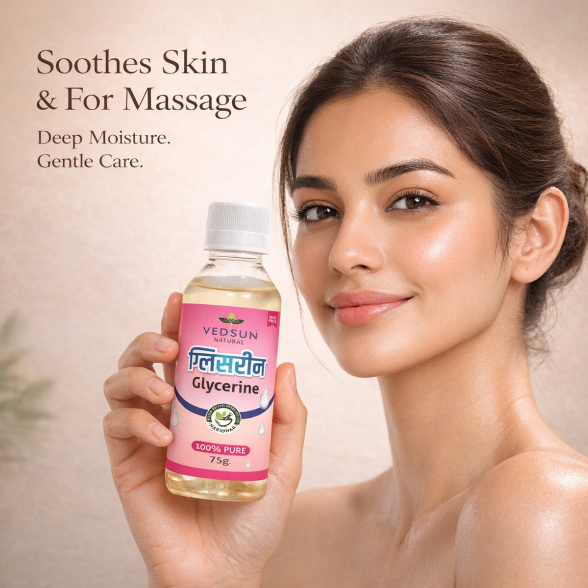 Glycerine by Vedsun – 100% Pure Vegetable Glycerin for Skin Hydration & Glow