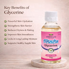 Glycerine by Vedsun – 100% Pure Vegetable Glycerin for Skin Hydration & Glow