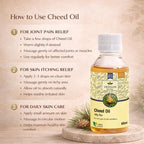 Cheed Oil by Vedsun – 100% Pure Pine Essential  Oil for Cleaning, Aromatherapy & Wellness