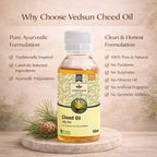 Cheed Oil by Vedsun – 100% Pure Pine Essential  Oil for Cleaning, Aromatherapy & Wellness