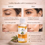 Castor Oil by Vedsun – 100% Pure Cold Pressed Oil for Hair Growth & Skin Nourishment