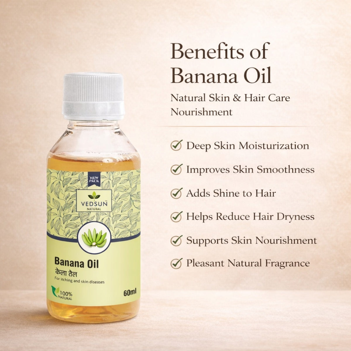 Banana Fragrance Oil – Sweet Banana Aroma Oil for DIY, Skincare & Aromatherapy