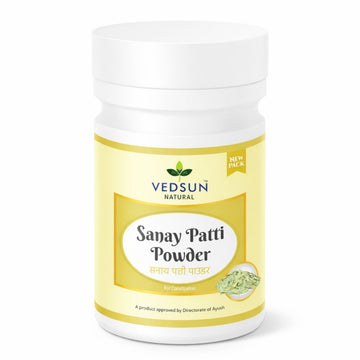 Sanay Patti Powder by Vedsun – 100% Pure Senna Powder Powder for Digestion & Wellness