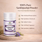 Shankhpushpi Powder by Vedsun – 100% Pure Churna for Memory, Mind Calm & Focus