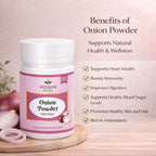 Onion Powder by Vedsun – 100% Pure Natural Hair Growth & Hair Fall Control Powder