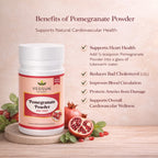Pomegranate Powder by Vedsun – 100% Pure Anar Powder for Skin Glow & Anti-Aging Care