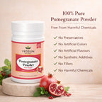 Pomegranate Powder by Vedsun – 100% Pure Anar Powder for Skin Glow & Anti-Aging Care