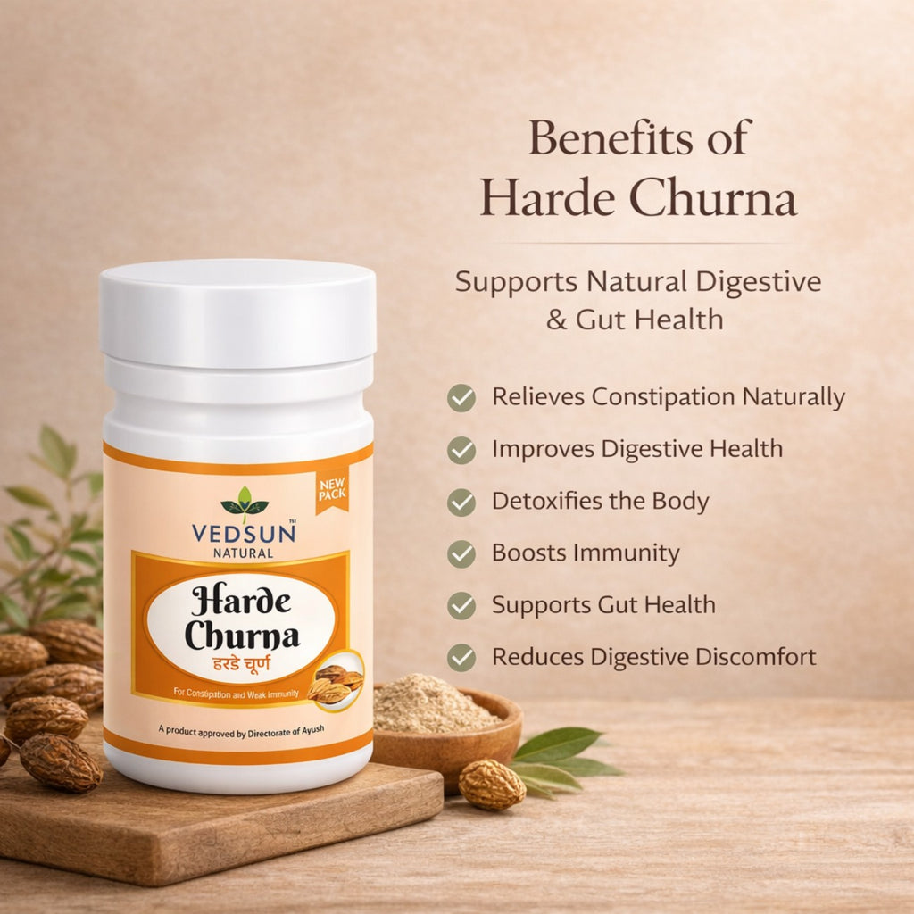 Harde Churna by Vedsun – 100% Pure Haritaki Powder for Gut Cleanse & Digestion Support