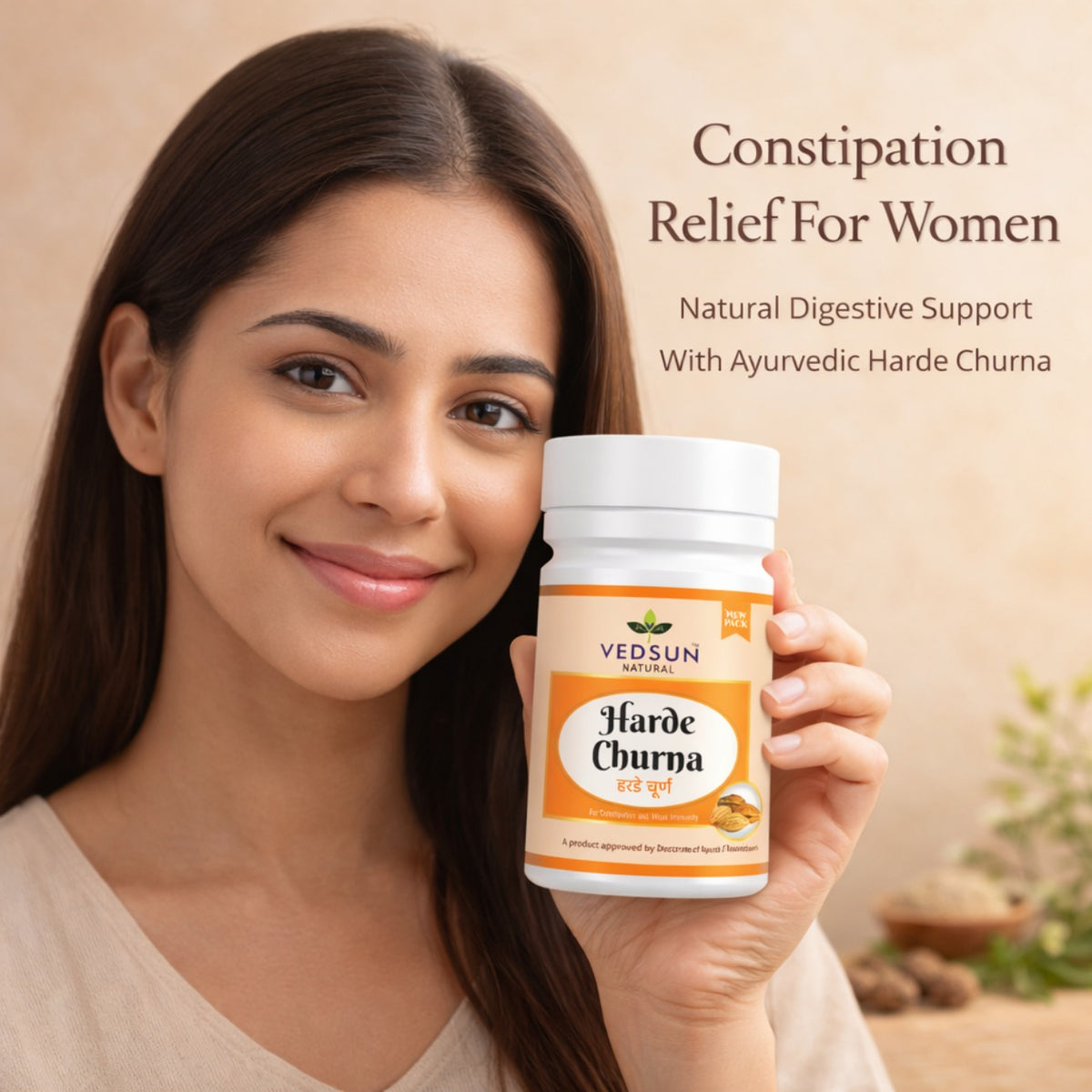 Harde Churna by Vedsun – 100% Pure Haritaki Powder for Gut Cleanse & Digestion Support