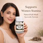 Kali Musli Churna by Vedsun – 100% Pure Black Musli Powder for Stamina & Energy Support