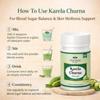 Karela Churna by Vedsun – 100% Pure Bitter Gourd Powder for Metabolic & Digestive Health