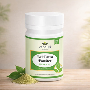 Vedsun Bel Patra Powder 100gm – 100% Pure Natural Powder for Pooja & Wellness Use