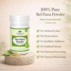 Vedsun Bel Patra Powder 100gm – 100% Pure Natural Powder for Pooja & Wellness Use
