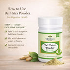 Vedsun Bel Patra Powder 100gm – 100% Pure Natural Powder for Pooja & Wellness Use