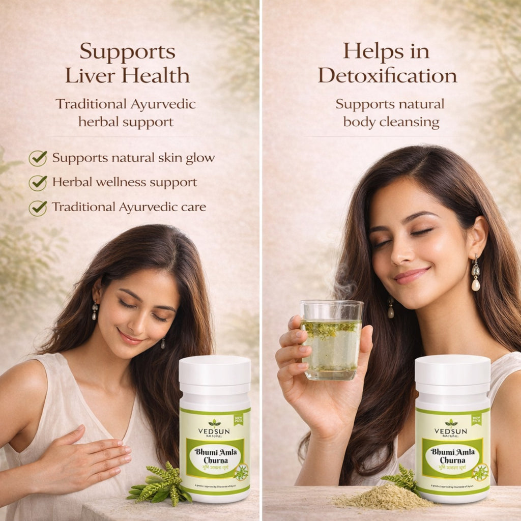 Bhumi Amla Churna by Vedsun – 100% Pure Bhui Amla Powder for Liver Detox & Health Support