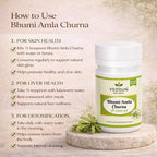 Bhumi Amla Churna by Vedsun – 100% Pure Bhui Amla Powder for Liver Detox & Health Support