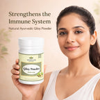 Giloy Powder by Vedsun – 100% Pure Guduchi Powder for Immunity & Detox Support