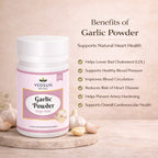 Garlic Powder by Vedsun – 100% Pure Lahsun Powder for Immunity & Digestive Support