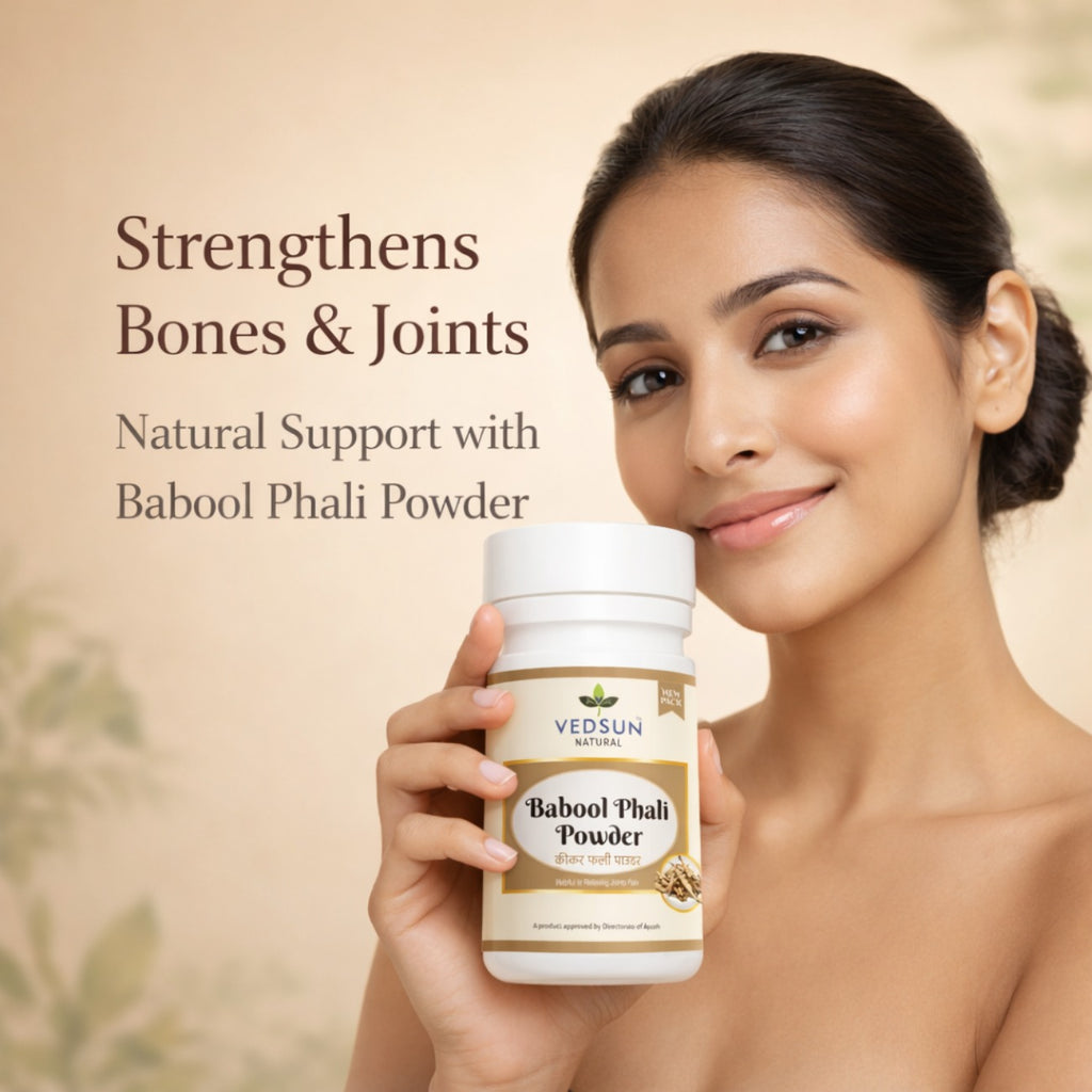 Babool Phali Powder by Vedsun – 100% Pure Acacia Powder for Teeth & Gum Care