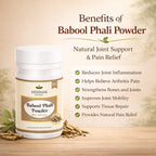 Babool Phali Powder by Vedsun – 100% Pure Acacia Powder for Teeth & Gum Care