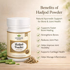 Hadjod Powder by Vedsun – 100% Pure Cissus Quadrangularis Powder for Bone Health & Strength Support