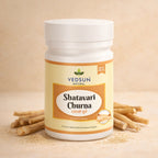 Shatavari Powder 100gm by Vedsun – 100% Pure Asparagus Racemosus Powder for Hormonal & Reproductive Wellness