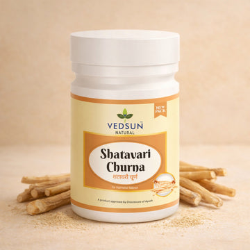 Shatavari Powder 100gm by Vedsun – 100% Pure Asparagus Racemosus Powder for Hormonal & Reproductive Wellness