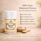 Shatavari Powder 100gm by Vedsun – 100% Pure Asparagus Racemosus Powder for Hormonal & Reproductive Wellness
