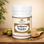 Gokharu Powder by Vedsun – 100% Pure Tribulus Terrestris Powder for Vitality & Urinary Health Support