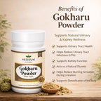 Gokharu Powder by Vedsun – 100% Pure Tribulus Terrestris Powder for Vitality & Urinary Health Support