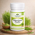 Wheat Grass Powder 100gm by Vedsun – 100% Pure Triticum Aestivum Superfood for Detox & Health Support