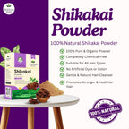 Shikakai Powder – Ayurvedic Hair Cleanser for Strong & Healthy Hair