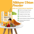 Vedsun Nikhare Ubtan Powder – Natural Ubtan for Glowing Skin & Tan Removal