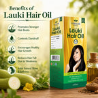 Vedsun Bottle Gourd Hair Oil – Herbal Lauki Oil for Natural Hair Growth & Scalp Nourishment