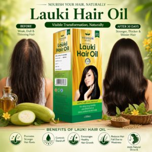 Louki (bottle guard) Oil For Hair Therapy and Scalp Treatment