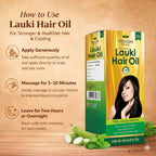 Louki (bottle guard) Oil For Hair Therapy and Scalp Treatment