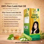 Louki (bottle guard) Oil For Hair Therapy and Scalp Treatment