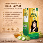 Vedsun Bottle Gourd Hair Oil – Herbal Lauki Oil for Natural Hair Growth & Scalp Nourishment