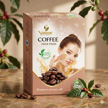Vedsun Coffee Face Pack – Natural Coffee Face Mask for Tan Removal, Dead Skin Removal & Instant Glow