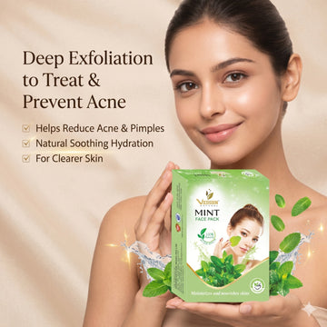 Mint Face Pack by Vedsun – Pudina Face Pack for Oil Control, Acne Care & Skin Freshness