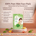 Mint Face Pack by Vedsun – Pudina Face Pack for Oil Control, Acne Care & Skin Freshness