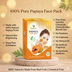 Papaya Face Pack by Vedsun – Exfoliating Face Mask for Tan Removal & Radiant Skin