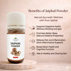Jaiphal Powder by Vedsun – 100% Pure Nutmeg Powder for Skin Glow, Acne Care & Wellness