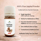 Jaiphal Powder by Vedsun – 100% Pure Nutmeg Powder for Skin Glow, Acne Care & Wellness
