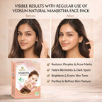 Vedsun Manjistha Face Pack – Ayurvedic Face Pack for Clear, Healthy & Radiant Skin