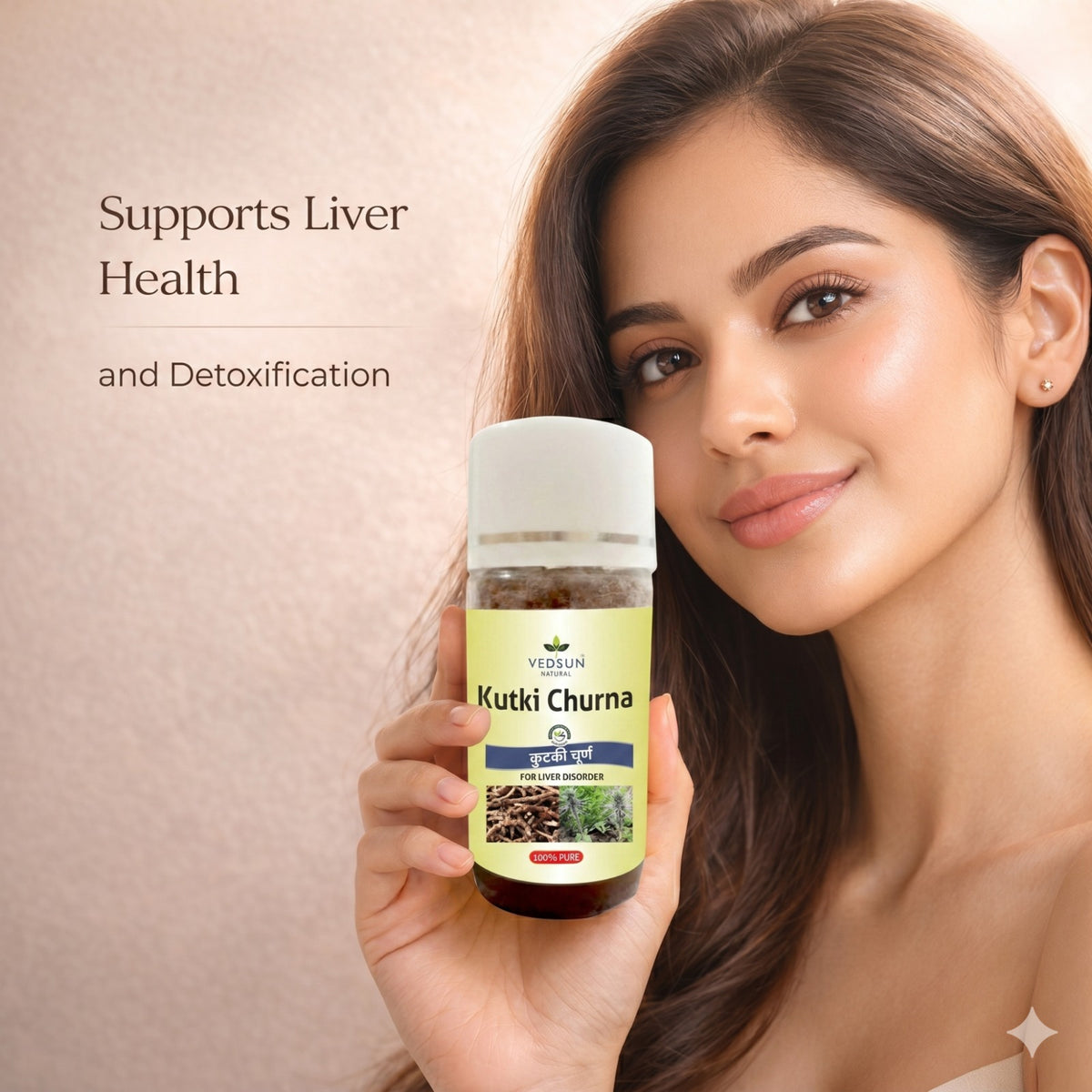 Kutki Powder by Vedsun – 100% Pure Picrorhiza Kurroa Powder for Liver & Digestion Support