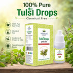 Tulsi Drops by Vedsun – Holy Basil Extract for Immunity, Cough Relief & Respiratory Support