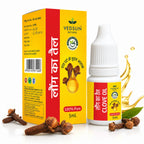 Clove Oil by Vedsun – 100% Pure Laung Oil for Toothache, Oral Care & Wellness