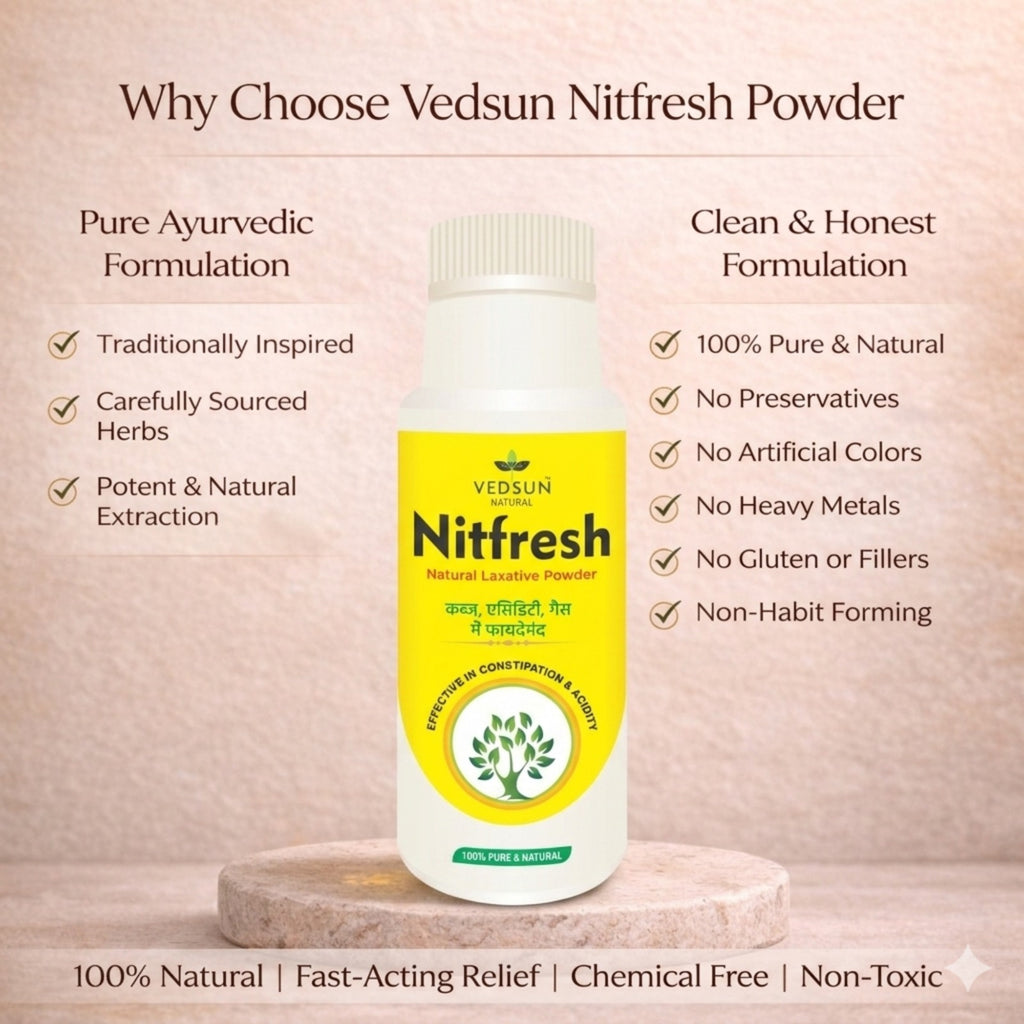 Nitfresh Powder by Vedsun – Anti Lice & Nits Removal Powder for Clean, Healthy Scalp