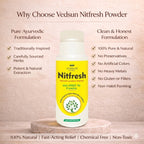 Nitfresh Powder by Vedsun – Anti Lice & Nits Removal Powder for Clean, Healthy Scalp